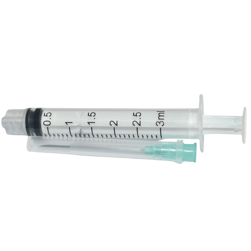 Jeringa 3 Ml 3 Partes Aguja 211.1/2 Inverfarma
