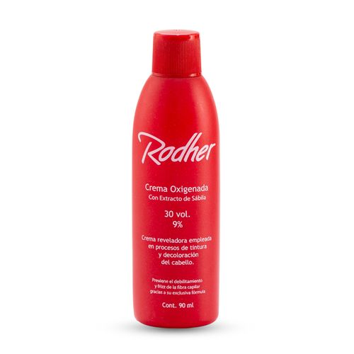 Oxigenta Rodher 30 Volúmenes Frasco X 90 Ml Rodher
