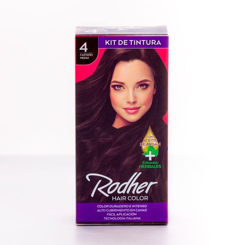 Tinte Rodher Castano Medio Estuche 4