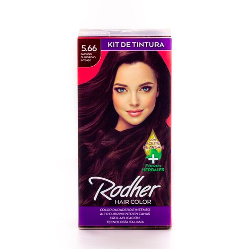 Tinte Rodher Castano Claro Rojizo Intenso Estuche 5 66