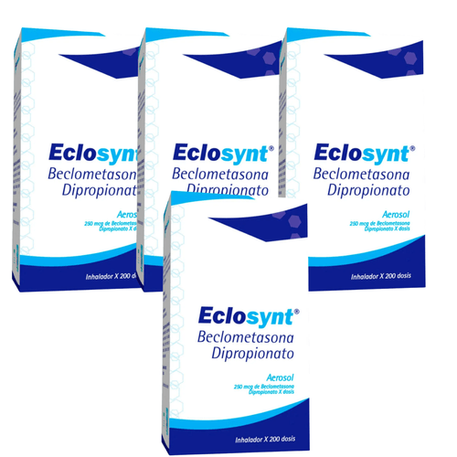 Oferta Beclometasona 250 Mcg Bucal 200 Eclosynt Inhalador 3 + 1
