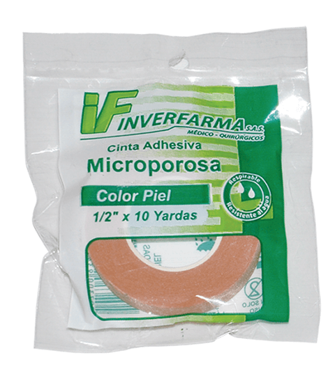 Microporosa Piel 1/2X10Y Inverfarma