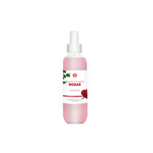 Aceite Corporal de Rosas Frasco 240 mL Drogam