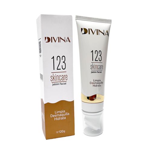 Jabón Facial Divina Skincare 123 120 g