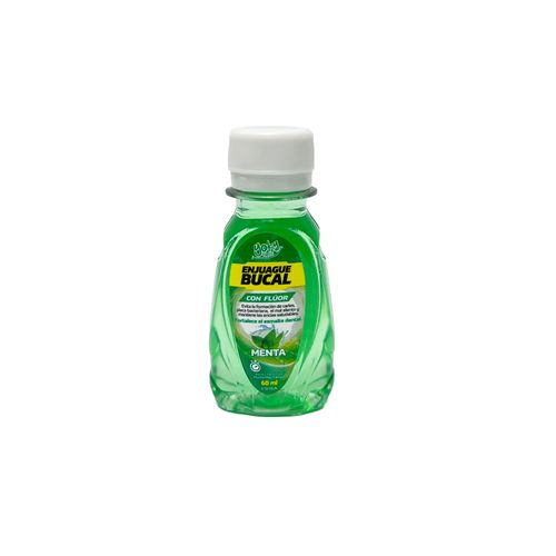 Enjuague Bucal Yoky Men con Flúor Frasco 60 ml