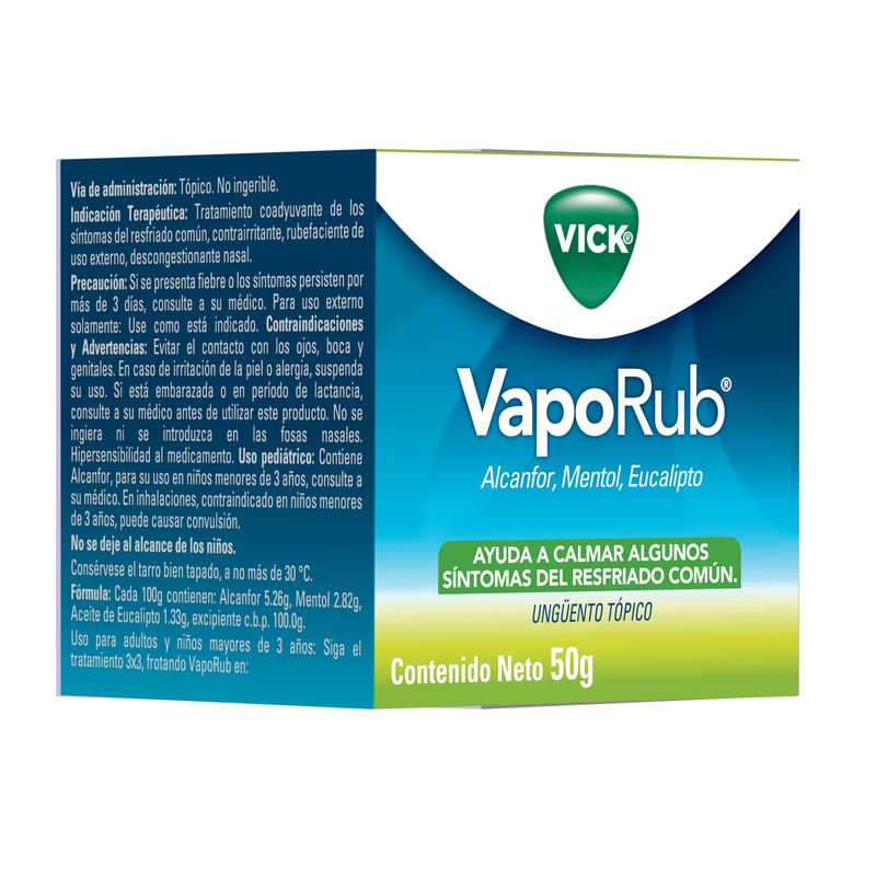 Oferta Vick Vaporub Pote X 50 Gramos 3 + 1