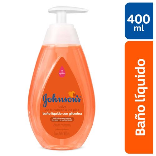 Oferta Baño Johnson Líquido Pies A Cabeza Frasco X 400 Ml 3 + 1