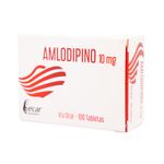 Oferta Amlodipino 10 Mg X 100 Tabletas