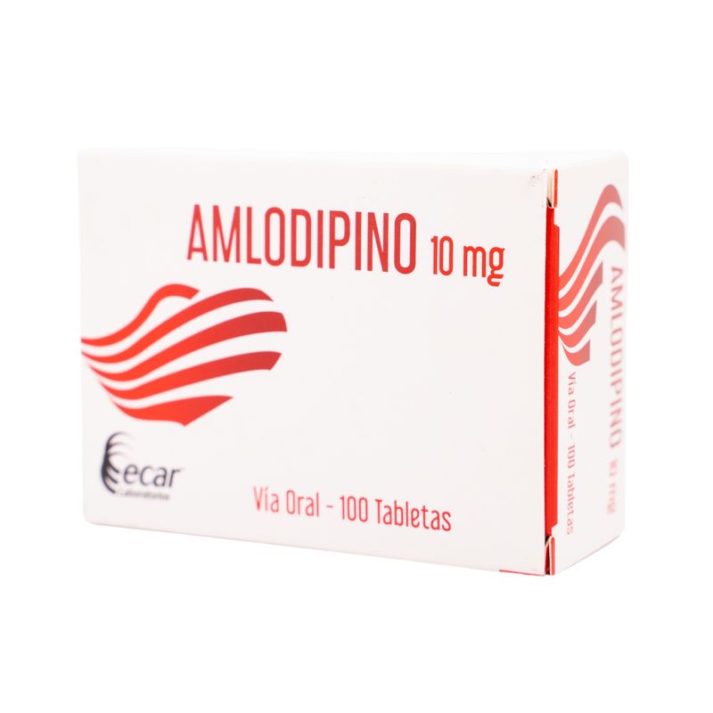 Oferta Amlodipino 10 Mg X 100 Tabletas