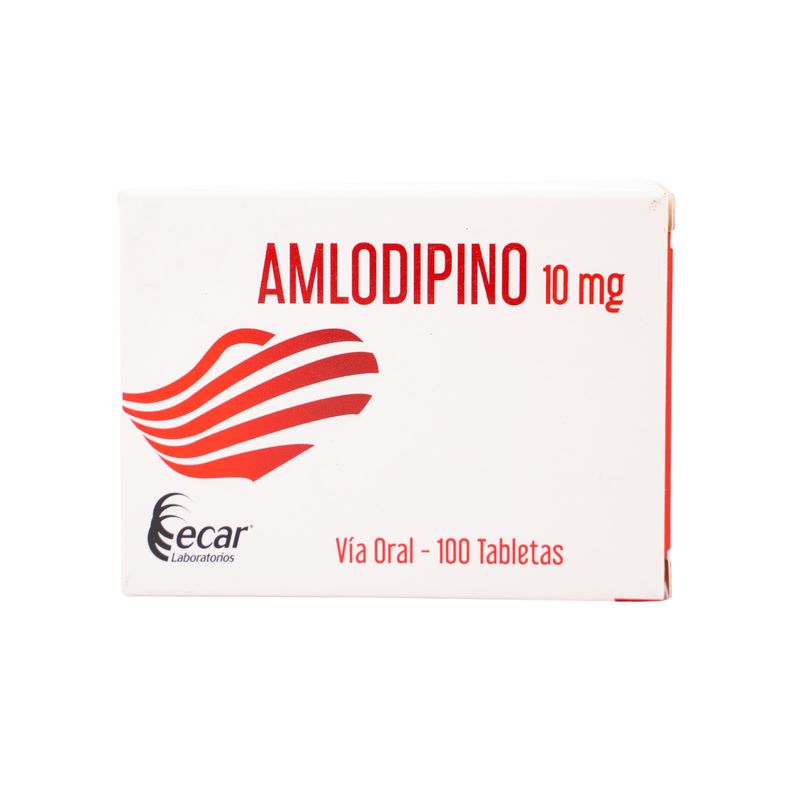 Oferta Amlodipino 10 Mg X 100 Tabletas