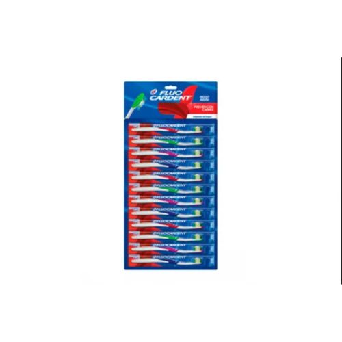 Oferta Cepillo Dental Fluocardent Prevencion Caries Display 12 Unds 3 + 1