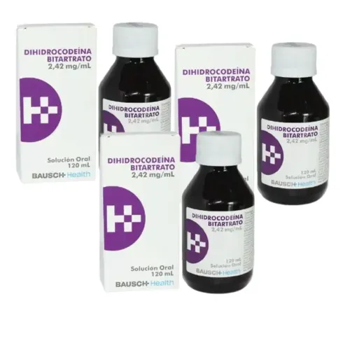Oferta Dihidrocodeina 242 Mg/Ml Frasco X 120 Ml Solución Humax 2 + 1
