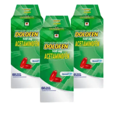 Oferta Dolofen 500 Mg Caja X 60 Cápsulas 2 + 1
