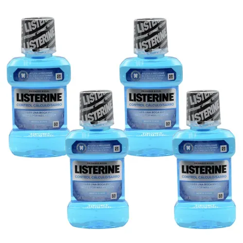 Oferta Enjuague Bucal Listerine Control Calculo Frasco X 180 Ml 3 + 1