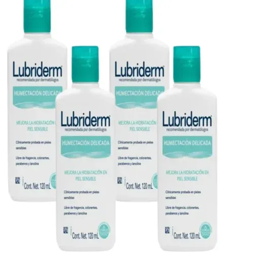 Oferta Loción Lubriderm Humectacion Delicada Frasco X 120 Ml 3 + 1