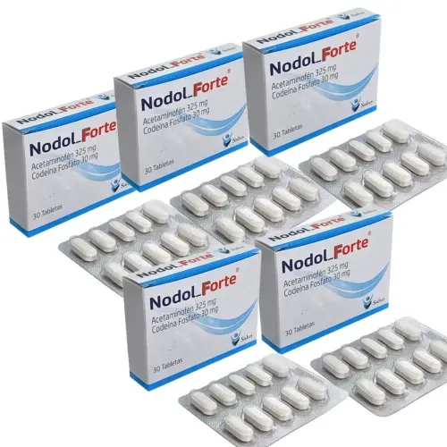 Oferta Nodol Forte 325/30 Mg Caja X 30 Tabletas 4 + 1