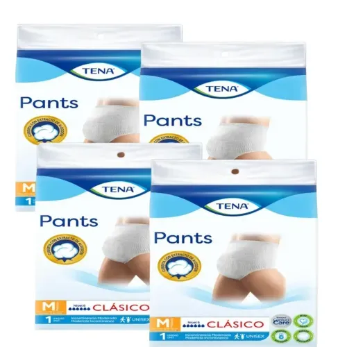Oferta Pañal Tena Pants Clásico Medio Paquete 1 Unidades 3 + 1