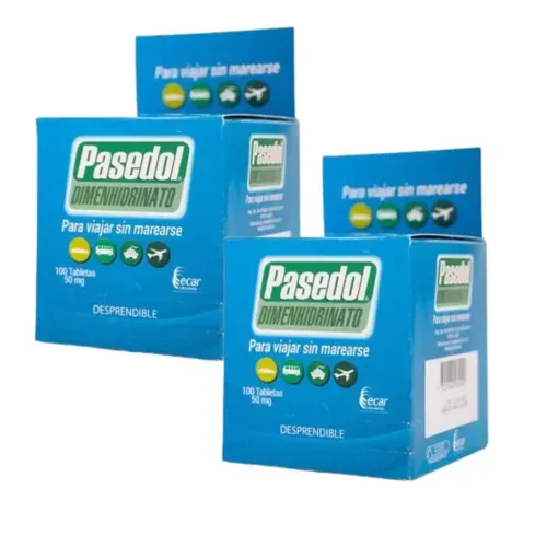 Oferta Pasedol 50 Mg Caja X 100 Tabletas Ecar 1 + 1