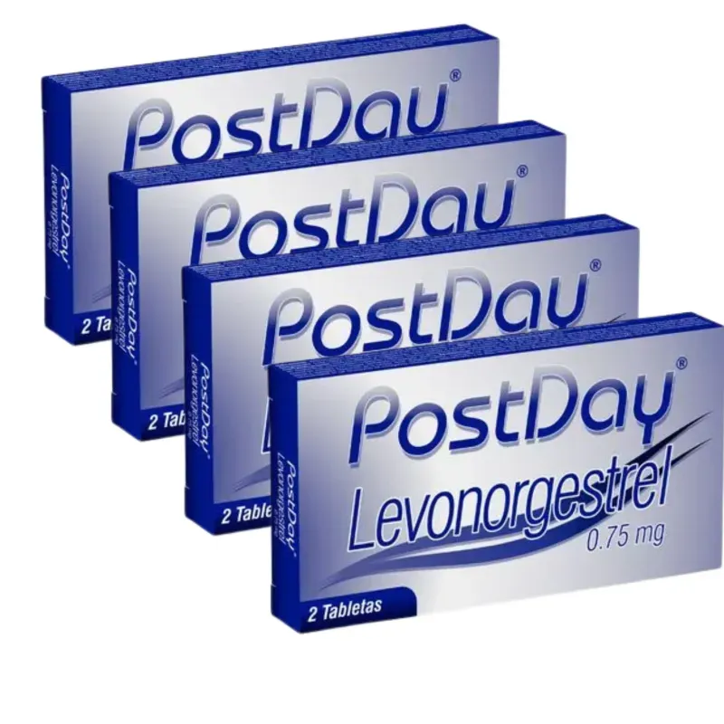 Oferta Postday 075 Mg Caja X 2 Tabletas 3 + 1