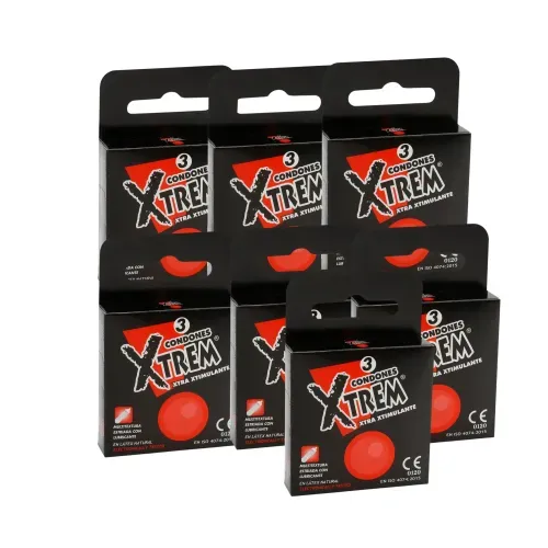 Oferta Preservativo Xtrem Xtra Estimulante Caja X 3 Unidades Bcn 6 + 1