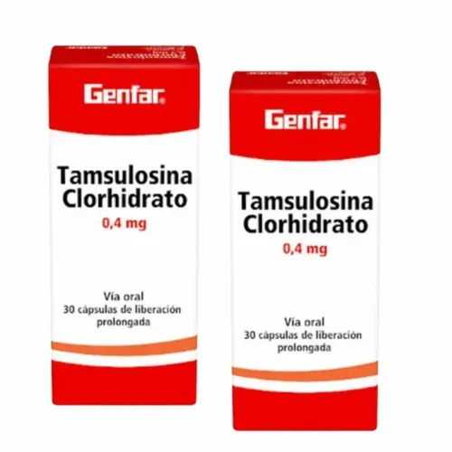 Oferta Tamsulosina 0,4 Mg Caja X 30 Cápsulas Genfar 1 + 1