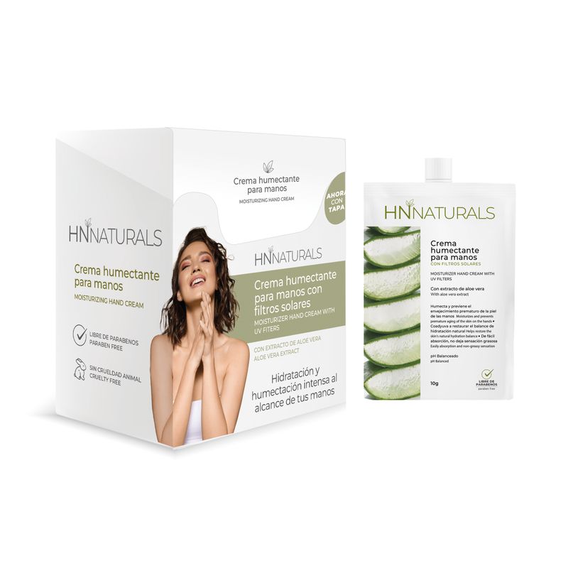 Display sachet Crema Humectante para manos 7709341191240