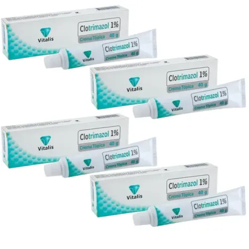 ¡Pack 2+2! Clotrimazol 1% Crema Tópica Tubo X 40 G Vitalis