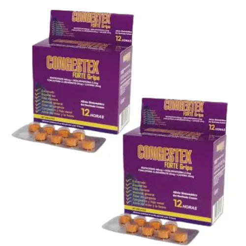 ¡Promoción 1+1! Congestex Gripa Caja X 80 Comprimidos Novamed