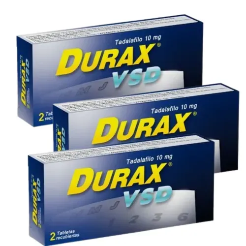 ¡Pack Ahorro 2+1! Durax Vsd 10 Mg Caja X 2 Tabletas Lafrancol