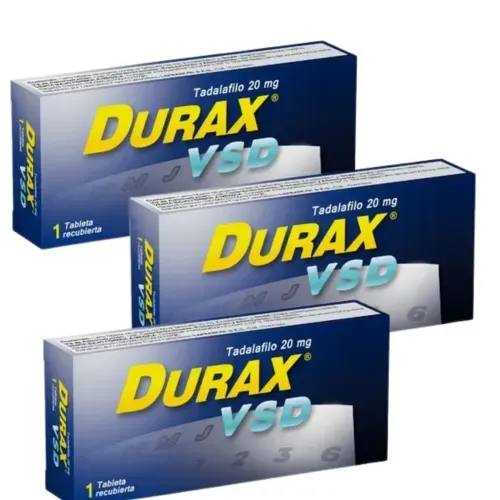 ¡Pack Ahorro 2+1! Durax Vsd 20 Mg Caja X 1 Tableta Lafrancol