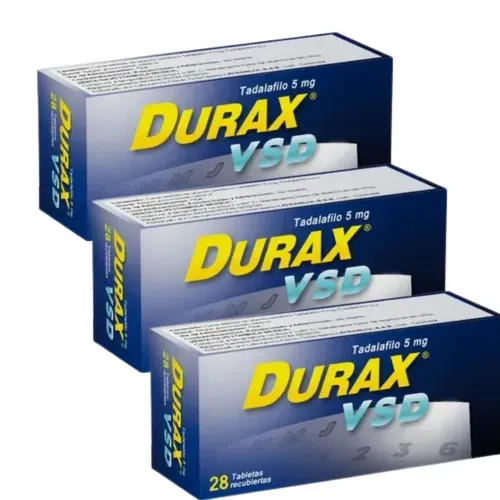 ¡Pack Ahorro 2+1! Durax Vsd 5 Mg Caja X 28 Tabletas Lafrancol