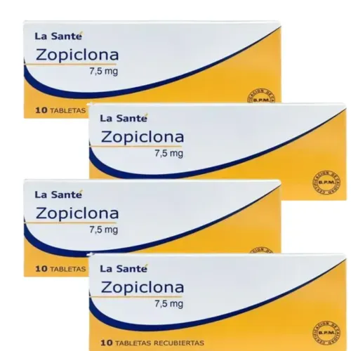 ¡Súper Oferta 1+3! Zopiclona 7.5 Mg Caja X 10 Tabletas La Santé
