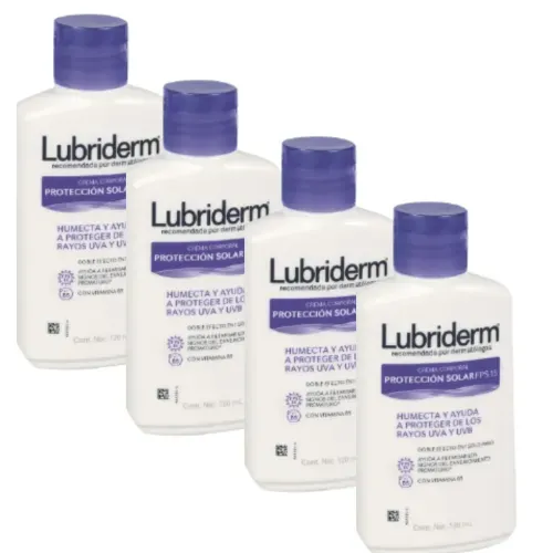 Oferta Loción Lubriderm Uv Spf 15 Frasco X 120 Ml 3 + 1