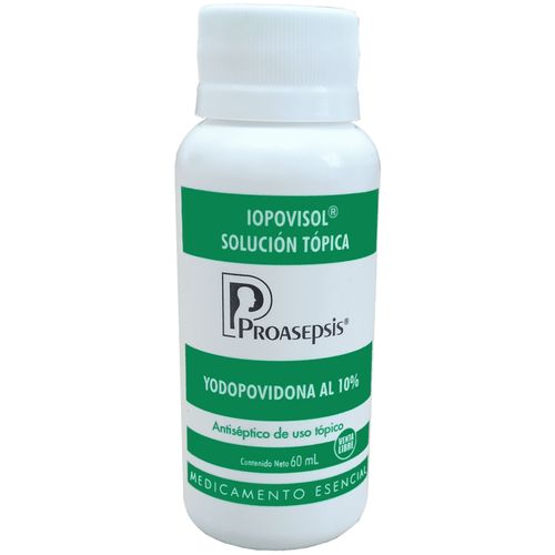 Solución Iopovisol Yodopovidona 10% Frasco X 60 ml