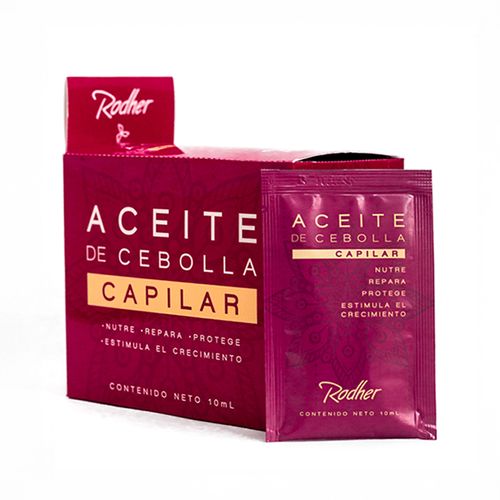 Aceite de Cebolla Capilar Caja X 24 Sobres 10 ml