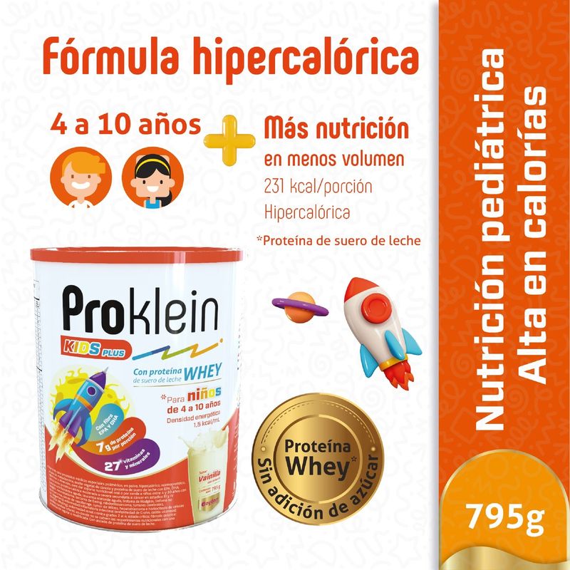 Proklein Kids Plus Vainilla Lata 795 g