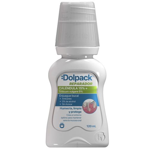 Enjuague Bucal Dolpack Fitos K Repar Caléndula 15% Frasco X 120 ml