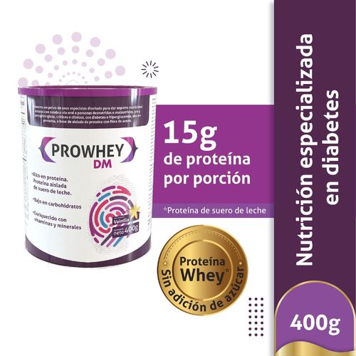 Prowhey DM Vainilla Lata 400 g