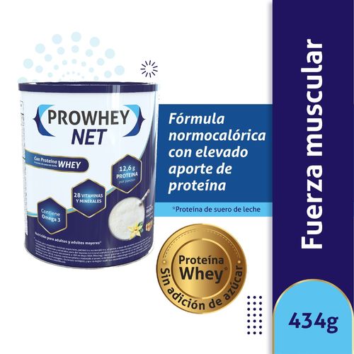 Prowhey Net Vainilla Lata 434 g