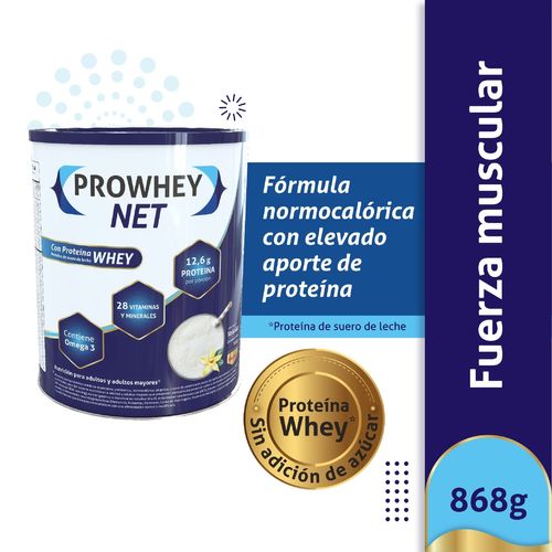 Prowhey Net Vainilla Lata 868 g