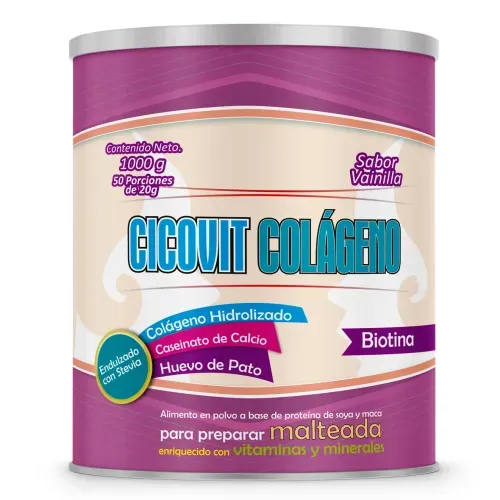 Cicovit Colágeno Hidrolizado Adulto Lata 1000 g