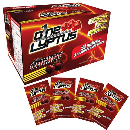 O1NE Lyptus Cherry Caja X 24 Sobres