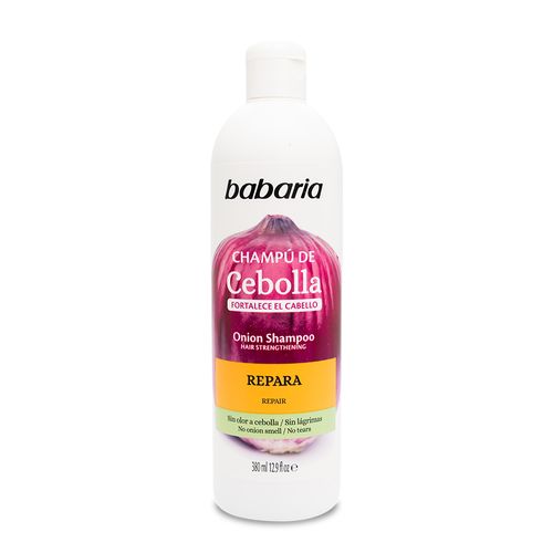Shampoo Babaria Cebolla Repair Frasco X 380 ml