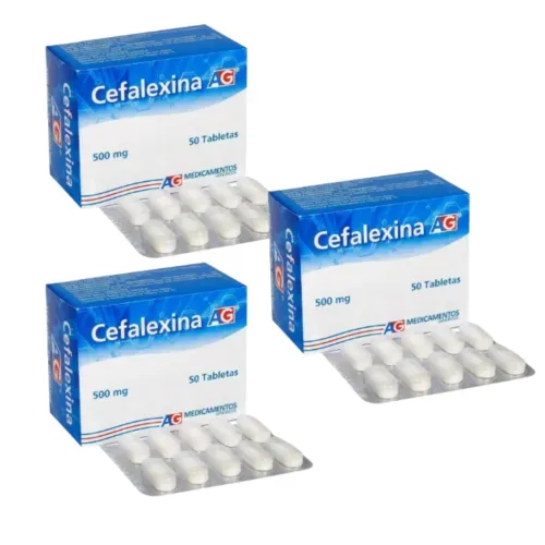 Oferta Cefalexina 500 Mg Caja X 50 Tabletas Ameg 2 + 1