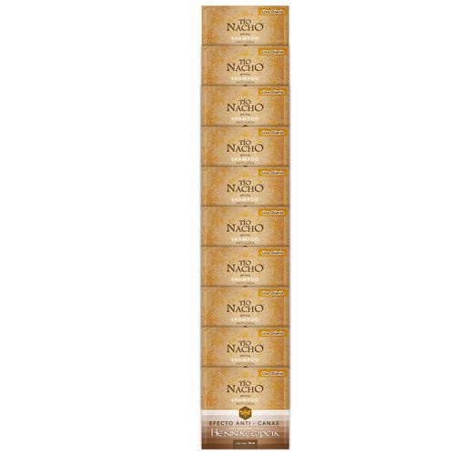 Shampoo Tío Nacho Sachet Canas 18Ml (10 Und)