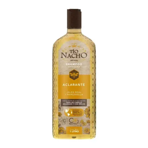 Shampoo Capilar Manzanilla Aclarante 1Lt Tio Nacho