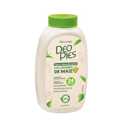 Desodorante Pies Deo Pies Almidón Maíz X60Gr Recamier