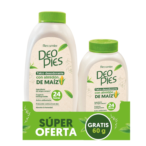 Talco Deo Pies X120G Gratis 60G