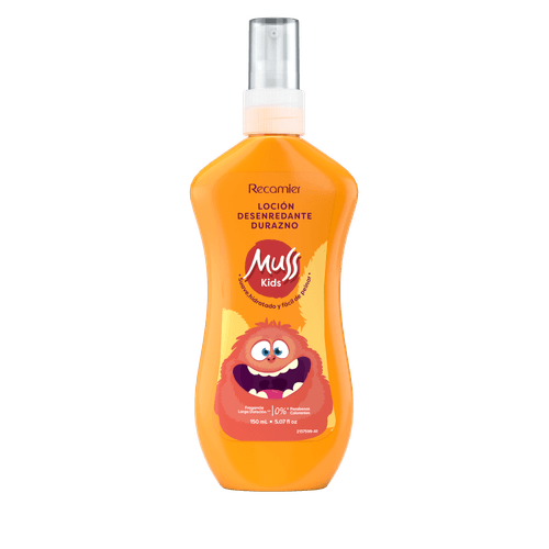 Loción Muss Kids Desenredante Durazno X150Ml Recamier