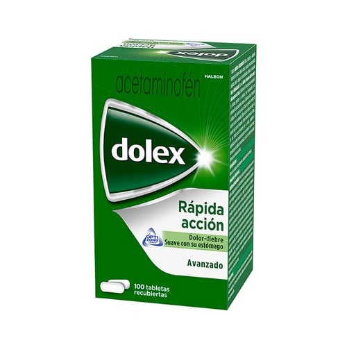 Dolex Avanzado 500 Mg Caja X 100 Tabletas Gsk